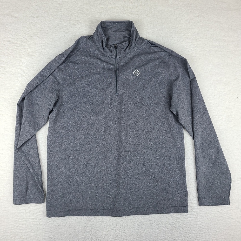 BONOBOS Maide Sweater‎ Mens Large Gray Activewear Performance Tech Golf